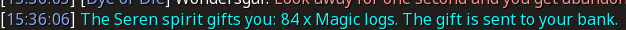 Reward proof for Magic logs