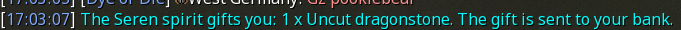 Reward proof for Uncut dragonstone
