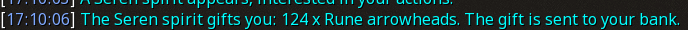 Reward proof for Rune arrowheads