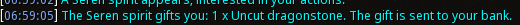 Reward proof for Uncut dragonstone
