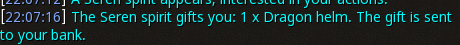 Reward proof for Dragon helm