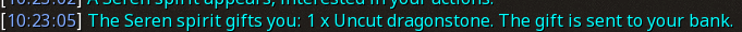 Reward proof for Uncut dragonstone