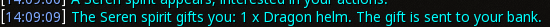 Reward proof for Dragon helm