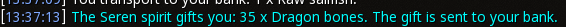 Reward proof for Dragon bones