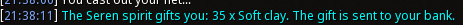 Reward proof for Soft clay