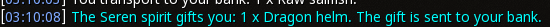 Reward proof for Dragon helm