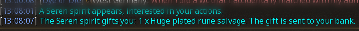 Reward proof for Huge plated rune salvage