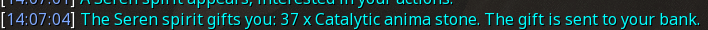Reward proof for Catalytic anima stone