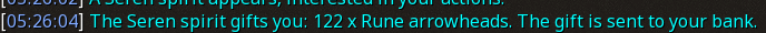 Reward proof for Rune arrowheads