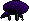 Purple mushroom icon